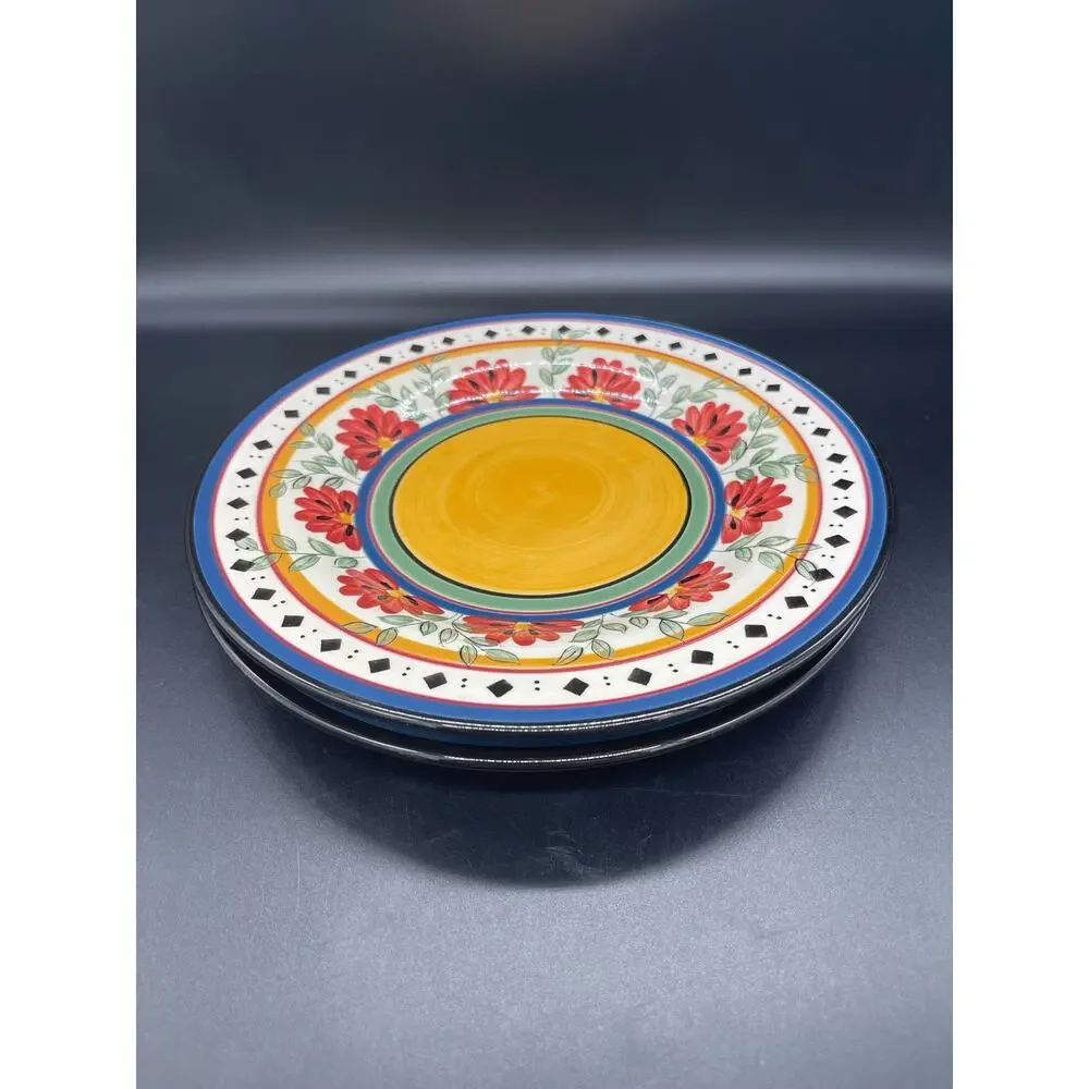 Pier 1 Alexandria Set of 2 Salad Plates Earthenwear 9